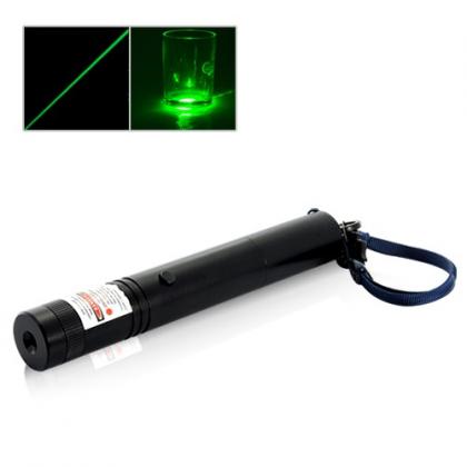 高出力200mwレーザーポインターグリーン緑色光レーザー懐中電灯 充電器＆充電池入り