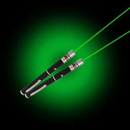 5mW レーザーポインター グリーン 532nm グリーンレーザーペン 緑色光レーザー指示棒 固定焦点