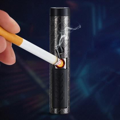 2018年最新 100mw ライター付きusb接続レーザーポインター 2in1 USB充電式リチウム電池